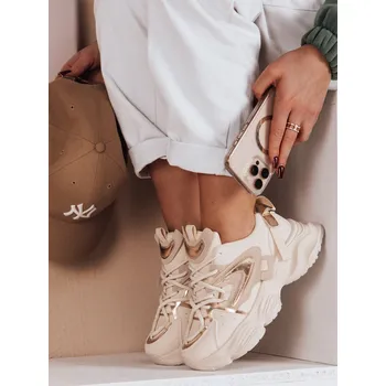 Dámské tenisky Dámské béžové tenisky EASYPACE FashionStreet ZY0640 37