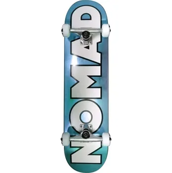 Skateboard nomad Skateboard chrome dye complete blue
