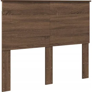 Čelo postele s čelo Hnědý dub 120 cm kompozitní dřevo