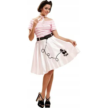 Karnevalový kostým Kostým Pin Up Převlek Rock'n'Roll 40. a 50. léta M/L