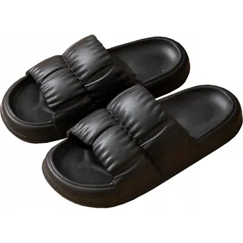 Dámské pantofle SNM Dámské nazouváky P226 CZARNY 36/37 velikost 36-37