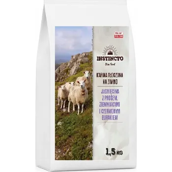 Krmivo pro psa Krmivo pro psy Instincto Premium JEHNĚČÍ za studena lisované mono 1.5 kg