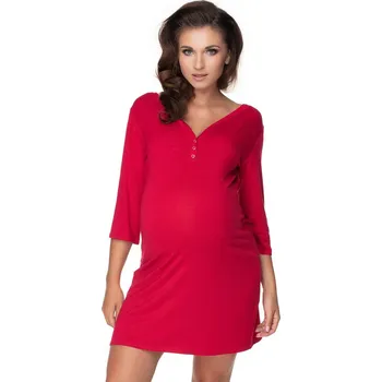 Dámská noční košilka model 138231 bordo - PeeKaBoo S/M