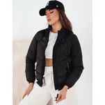 SALECA dámská prošívaná přechodná bunda černá FashionStreet TY4250 L