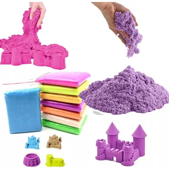 kinetický písek Kinetický písek Hurtnet 5 barev, 1 kg