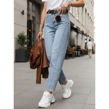 Dámské kalhoty Dámské kalhoty DSTREET UY2881 MODRÁ XS