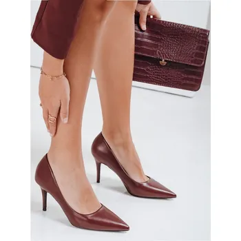 Dámská obuv Dámské vínové jehlové boty FashionStreet ZY1078 41