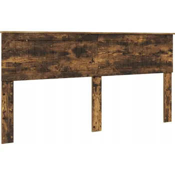 Čelo postele s čelo Kouřový dub 180 cm Kompozitní dřevo