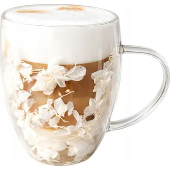 Sklenice Sklenice na kávu Ecarla 300 ml 1 ks