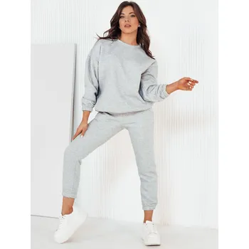 Dámská halenka Dámská tepláková souprava ARIELLA PREMIUM šedá FashionStreet AY0780 S