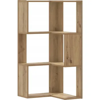 Knihovna Regál VidaXL 50 cm x 102 cm x 50 cm, dekor dub artisan