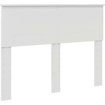 Čelo postele s čelo Bílá 135 cm Kompozitní dřevo