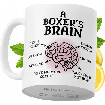 Obraz Hrnek Polidraw Hrnek Polidraw Boxer keramika 330 ml