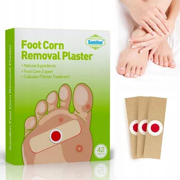 Náplast Náplasti Na Puchýře s kyselinou salicylovou odstraňují mozoly zrohovatělé 42 ks