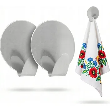 Věšák Samolepicí háček Cadro šedý