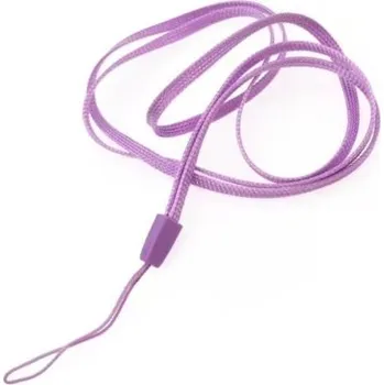 Šňůrka na mobilní telefon 6mm, barva fialová