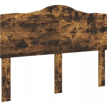 Čelo postele s čelo Kouřový dub 150 cm Kompozitní dřevo