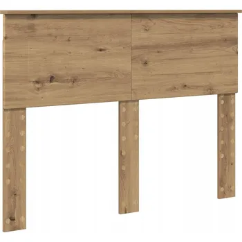 Čelo postele s čelo Artisanový dub 120 cm Kompozitní dřevo