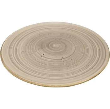 Talíř Keramický talíř hnědý FADE 20 cm
