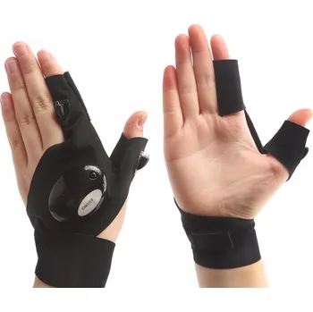 IP kamera LED SVÍTÍCÍ RUKAVICE SADA PRAVÁ A LEVÁ - 2 KUSY