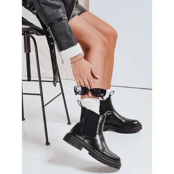 Dámské kozačky LUXIBOOTS dámské kozačky na platformě černé FashionStreet ZY1020 39