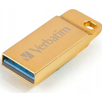 USB flash disk USB flash disk Verbatim Metal Executive 16 GB, USB 3.0, zlatý