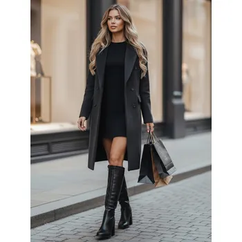 Dámské kozačky Dámské černé kozačky na podpatku FashionStreet ZY1334 36