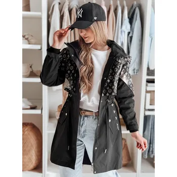 Dámská přechodná bunda parka FERIPARKA černá FashionStreet TY4875 XL