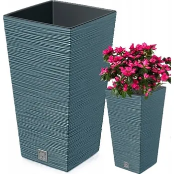 Modrý plast Květináč Prosperplast 26,5 cm x 26,5 x 50 cm