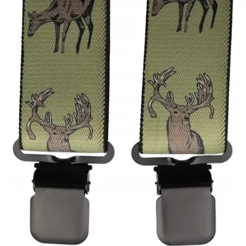 Kšandy Ewena šle ke kalhotám hnědé