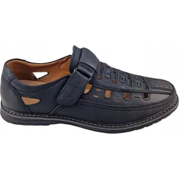 Pánské polobotky Pánské polobotky UNISOFT 25MN16-8210 černé vel. 45