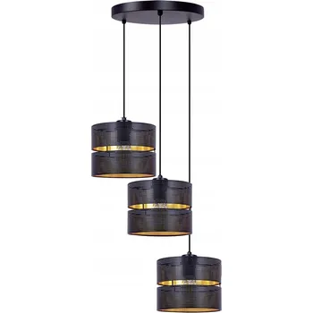 Černé a zlaté svítidlo nad stůl 3xE27 K-5222 ZIMBO