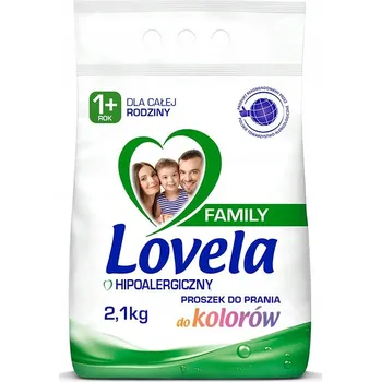 Prací prášek Lovela Family Hypoalergenní prací prášek na barevné prádlo 2,1 kg (28 praní)
