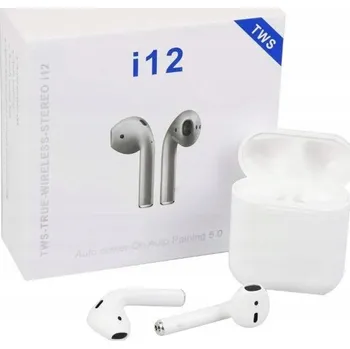 Sluchátka BEZDRÁTOVÁ SLUCHÁTKA DO UŠÍ Bluetooth TWS i12