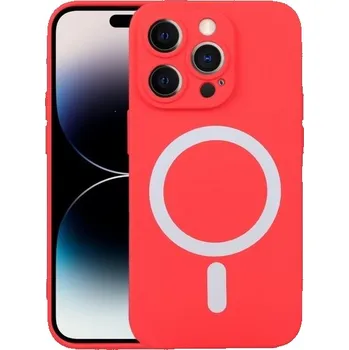 Pouzdro na mobilní telefon MagSilicone Case iPhone 15 Plus Red