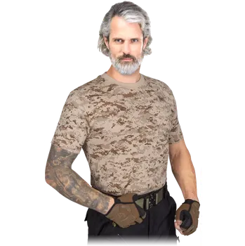 Rybářské oblečení Reis Tactical Guard TARNUNG Tričko Beige/Camo