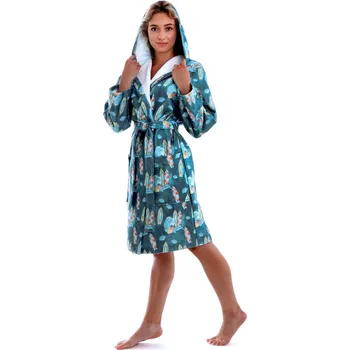 Dámský župan Dámský župan 3151 Oahu s kapucí - Vestis M