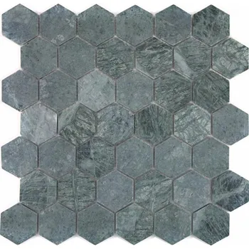 Obklad Mozaika WzorcowniaStudio 29,8 x 30,5 cm, odstíny šedé a stříbrná