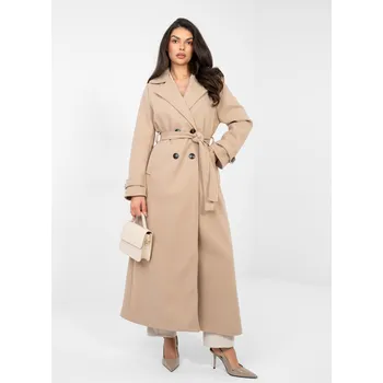 Dámský kabát Kabát IT EN 97035.16 tmavě lila jedna velikost