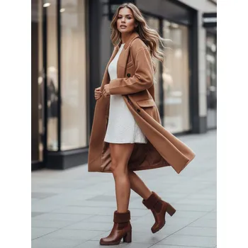 Dámské kozačky Dámské velbloudí kozačky na podpatku FashionStreet ZY1310 41