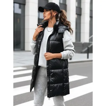 Dámská vesta Dámská dlouhá vesta GANT černá FashionStreet TY3839 XL