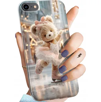 Pouzdro na mobilní telefon Pouzdro zadní kryt Hello Case pro iPhone 7/8/SE 2020/SE 2022, medvídci