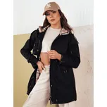 Dámská přechodná bunda parka MOZA černá FashionStreet TY4285 XXL