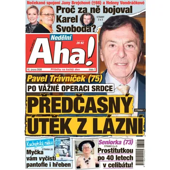 Časopis Nedělní Aha! - předplatné časopisu - Pololetní