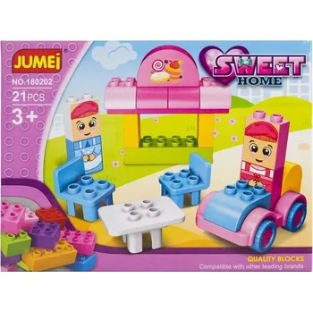 ostatní stavebnice Jumei Stavebnice 3+ Cukrovinky 21 kusů, 26x1,9 9 Cm