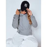 Dámská mikina BASIC s kapucí antracitová BY0172 XL