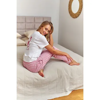 Dámské pyžamo DÁMSKÉ PYŽAMO PM.7456 HEARTS S