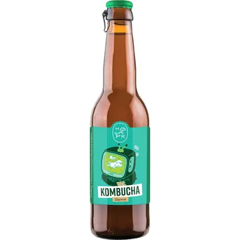 Limonáda Manaroots kombucha zázvor 12 x 0,33l