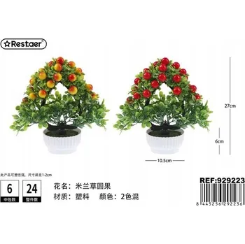 umělá květina Rest.aer-Květináč kulatý s láskou 27 cm