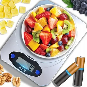 Kuchyňská váha Kuchyňská váha RETOO E283 stříbrná/šedá 5 kg